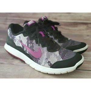 Nike Womens Flex Experience RN 4 Black Sneakers 8